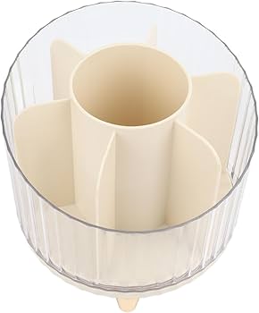 Organizador de Maquillaje Dividido para Escritorio