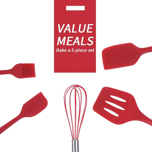 Set de Utensilios de Silicona 4 Piezas