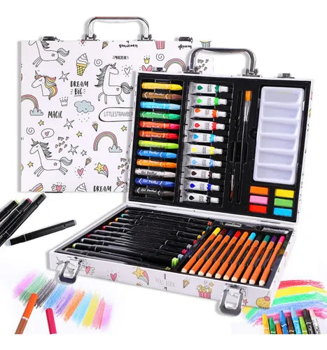 Set de Colores 53 Piezas – Kit de Arte y Dibujo Infantil 🎨✨