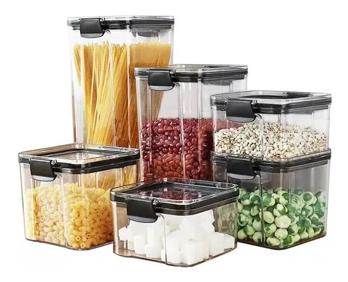 Set de Organizadores de Alimentos x4 en Acrílico