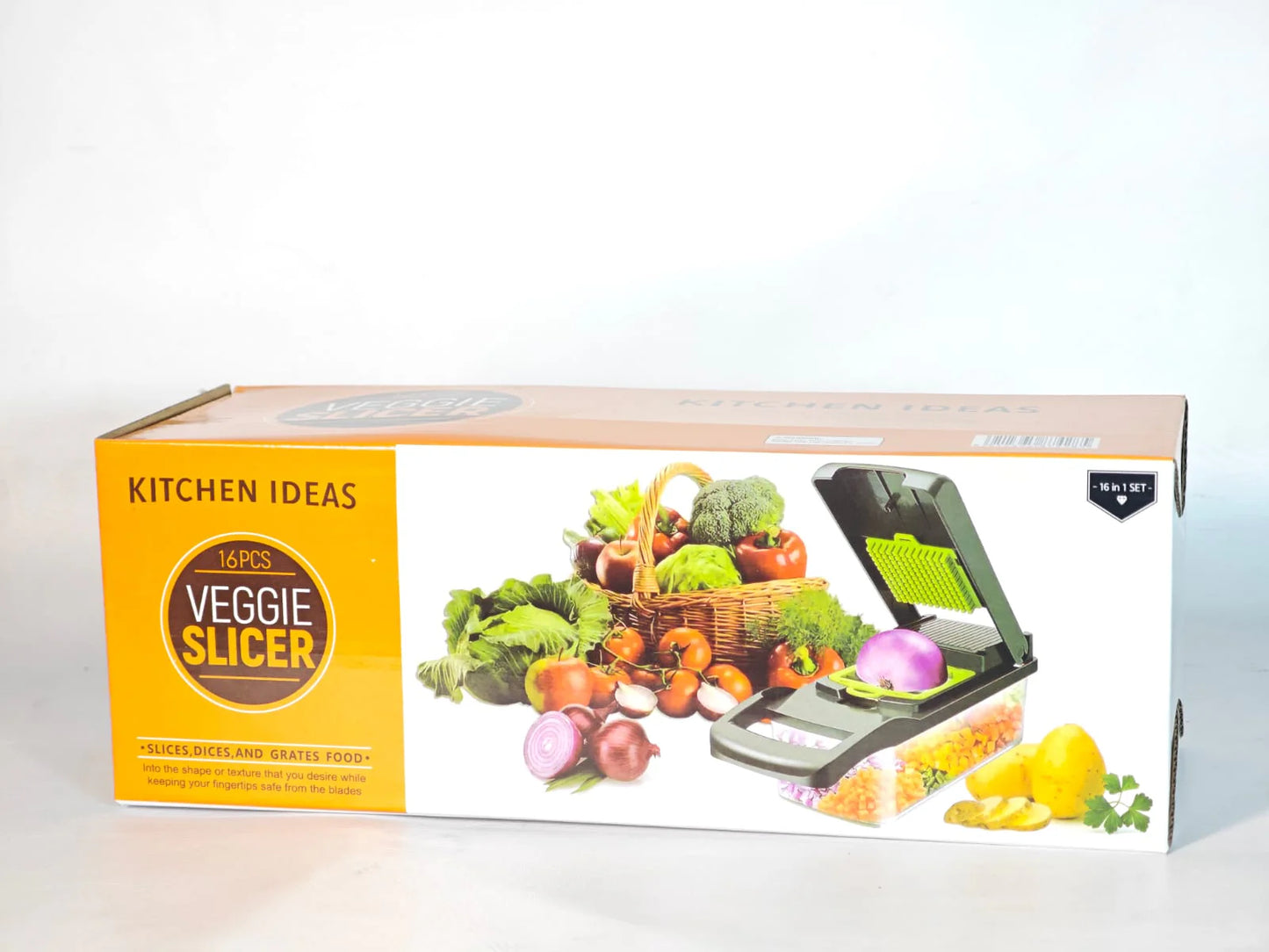 Picatodo, Rallador y Cortador Manual 3 en 1