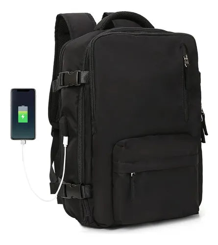 Morral de Viaje Plegable con Puerto USB