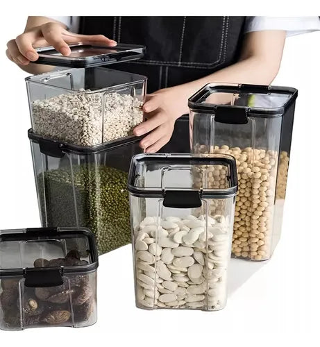 Set de Organizadores de Alimentos x4 en Acrílico