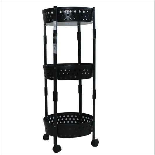 Carrito Organizador Metálico 3 Niveles