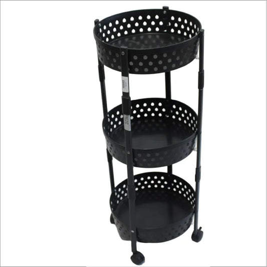 Carrito Organizador Metálico 3 Niveles