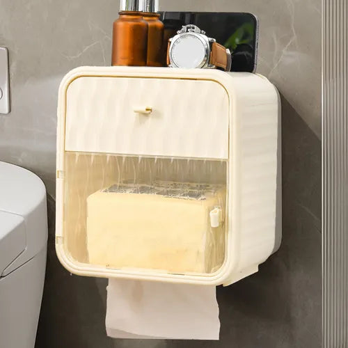 Soporte de Papel Higiénico con Cajón