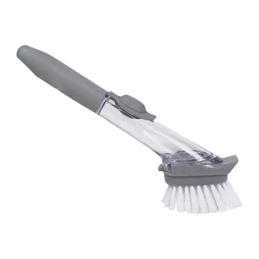 Cepillo con dispensador de jabón | Limpieza fácil y rápida