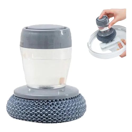 Cepillo dispensador multifuncional | Limpieza fácil cocina