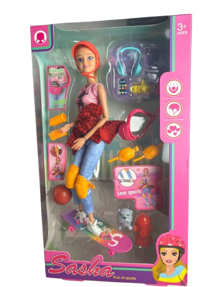 Barbie en Skate