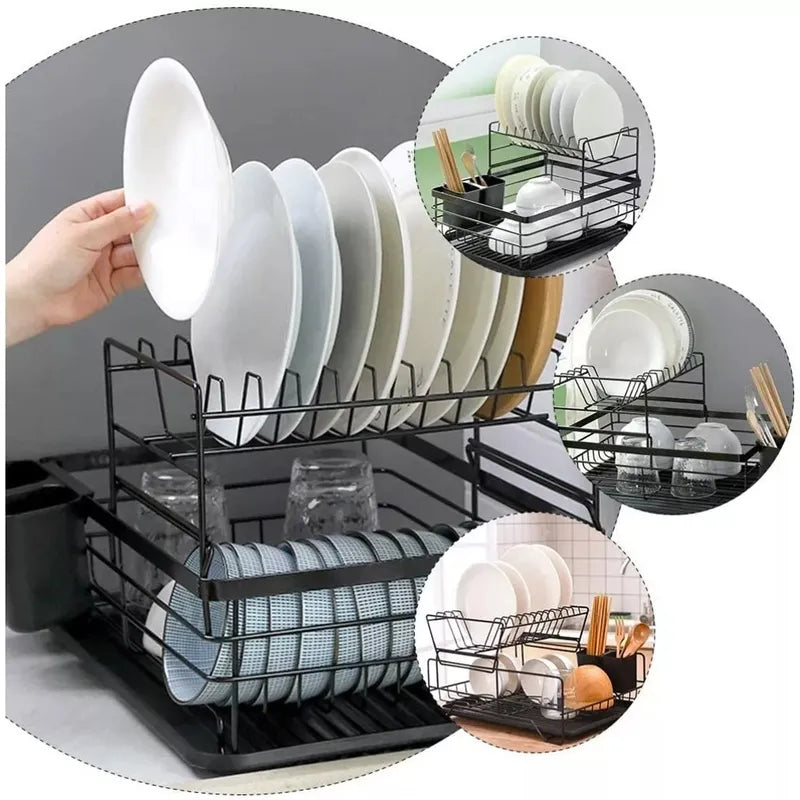 Escurridor de Platos 2 Niveles